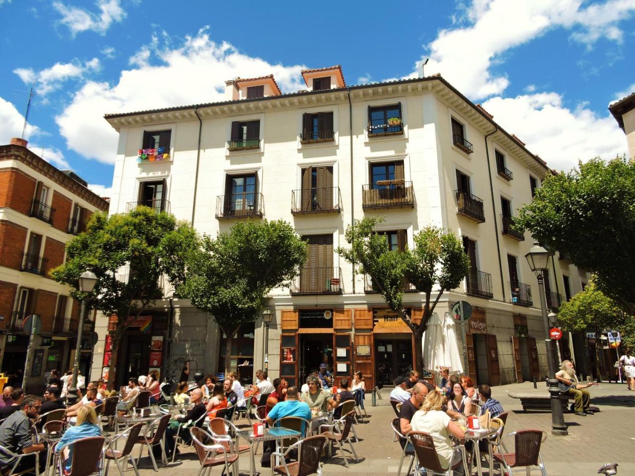 Malasana Plaza Apartman Madrid Kültér fotó